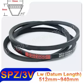 Резиновый приводной ремень SPZ 3V