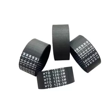 Резиновый ремень ГРМ HTD3M черный