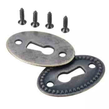 Резная крышка для замочной скважины Mootvgoo Античная бронза