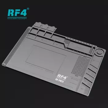 RF4-PO11 Силиконовый паяльный коврик синий