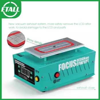 RF4 Встроенный вакуумный насос, 7 дюймов, сенсорный экран телефона