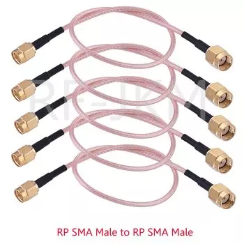 RF JKM RP SMA MALE CABLE перемычка 5шт