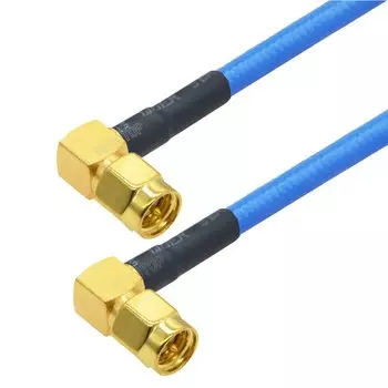 RFDOTOP RG402 полугибкий коаксиальный кабель SMA-SMA синий 50 Ом