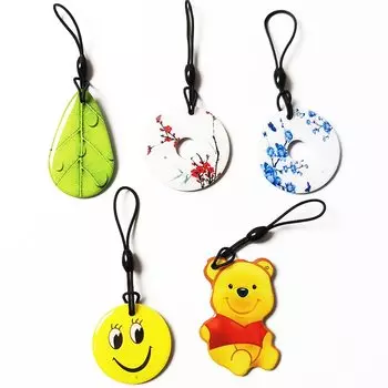 RFID-ключи перезаписываемые zhizaibide AL-IDRWDJC-5 125 кГц 5 шт.