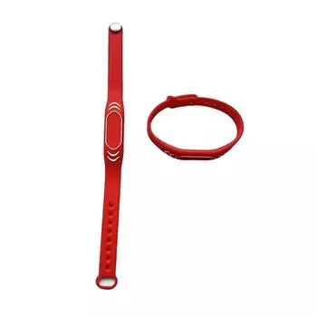 1 шт. 125 кГц ID силиконовый браслет только для чтения брелок смарт-тег EM4100 TK4100 RFID браслет водонепроницаемая карта контроля доступа