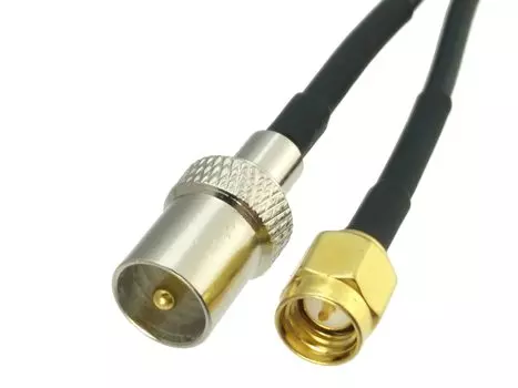 RG174 кабель IEC PAL DVB-T TTVXO 8 дюймов