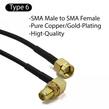 Кабель RG174 SMA-SMA Erilles 10-500 см