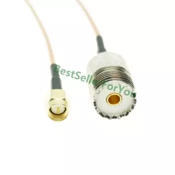 RG316 кабель переходник UHF SO239 female PL259 to SMA male SNDSINDE