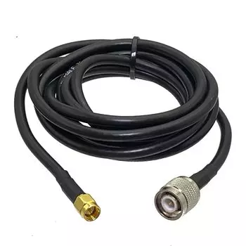 RG58 TNC Male Plug to SMA Male Plug RF кабель 6 дюймов ~ 20 м