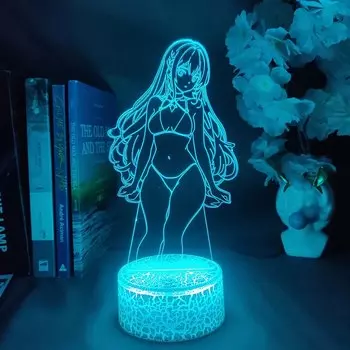 RGB фигурка Mangamall, красный, зеленый, синий, желтый, голубой, фиолетовый, белый