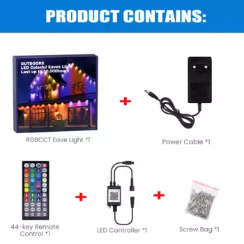 RGB карнизные светодиодные фонари KISUFU