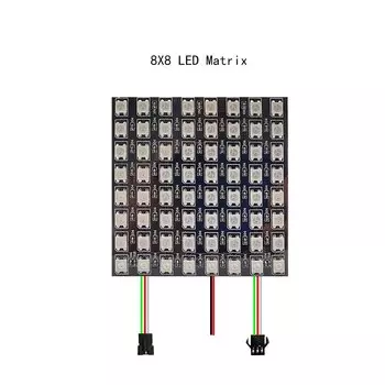 Светодиодная гибкая панель WS2812B RGB 28 клавиш Bluetooth