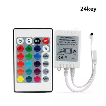 RGB контроллер для светодиодной ленты THEBSE 3/24/44 клавиш 12В