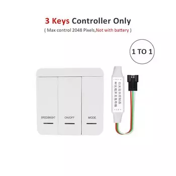 RGB-контроллер MJJC для светодиодной ленты 2048 пикселей