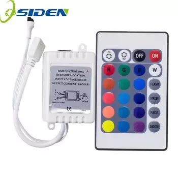 RGB контроллер OSIDEN 24 клавиш для светодиодной ленты DC12V