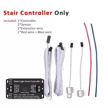 RGB контроллер освещения MJJC для лестниц 12В