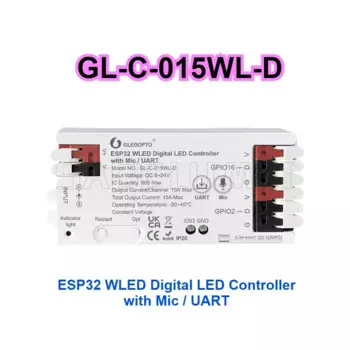 RGB контроллер SAGE LU MEI WLED ESP32/8266