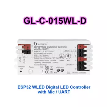 RGB-контроллер SAGE LU MEI WLED ESP32/8266