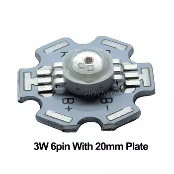 RGB LED лампы HotRed 3W 9W