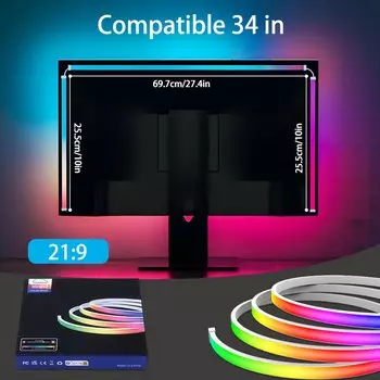 RGB-подсветка для монитора newstyle 5050