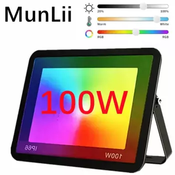 RGB-прожектор для сада, 3000 В переменного тока, с Wi-Fi и голосовым управлением