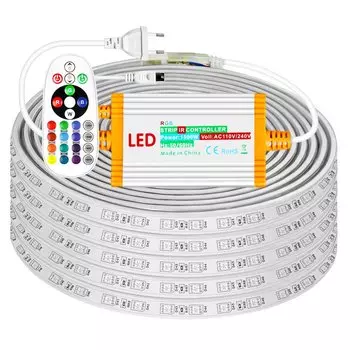 RGB светодиодная лента Asign 5050 60LED/M 220В для дома