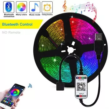 RGB светодиодная лента HEGEHE 5050 5В