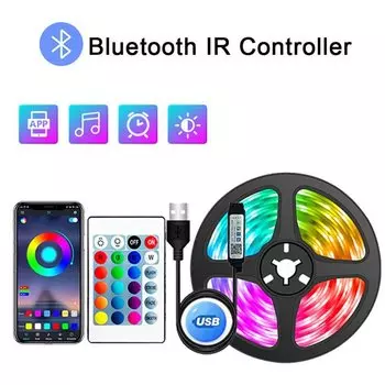 RGB светодиодная лента LeiiGeeGo 1-15 м USB 5050