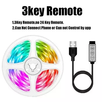 RGB светодиодная лента LeiiGeeGo Ice String 5В