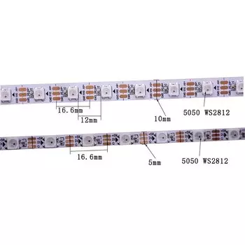 RGB светодиодная лента Taslauk WS2812B 60 LEDs/m