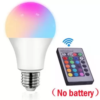 RGB светодиодные лампы KuuTzz 4/10/15 Вт