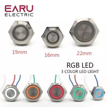 RGB светодиодный микропереключатель EARUELECTRIC