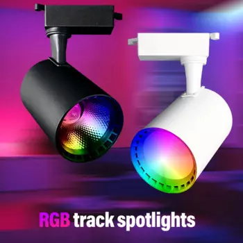 YESLAMP RGB трековый светильник 16 цветов 7Вт/15Вт