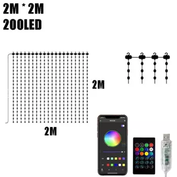 RGBIC светодиодная гирлянда LINYILIGHT