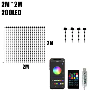 RGBIC светодиодная гирлянда LINYIRAOM