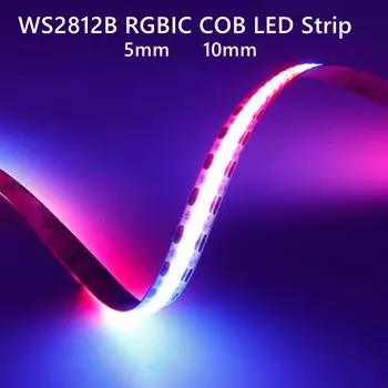 RGBIC Светодиодная лента TNALANT WS2812 60/100/160LED/м 5/10мм DC5V