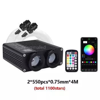 RGBW оптоволоконный светильник Kingmaled QJ-L032 для детской комнаты