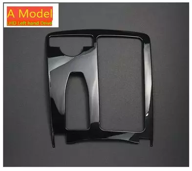 RHD LHD для Mercedes Benz C Class W204 Автомобильный держатель для центральной консоли из нержавеющей стали рамка наклейка отделка E Class Coupe C207 W212