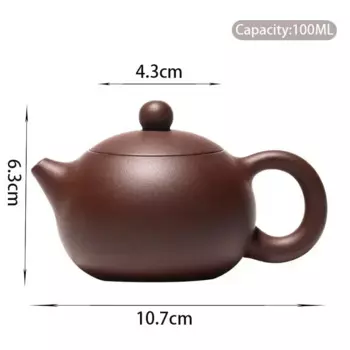 RI ONIY TEASET Фиолетовый глиняный чайник 100 мл