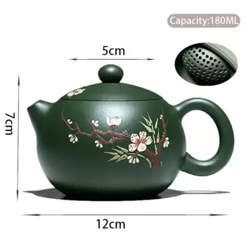 RI ONIY TEASET Фиолетовый глиняный чайник 180 мл