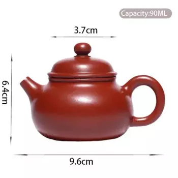 RI ONIY TEASET Фиолетовый глиняный чайник 90 мл
