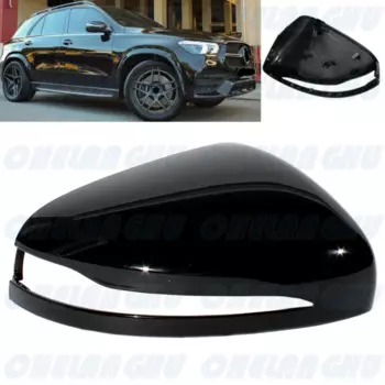 Черная окрашенная крышка корпуса заднего зеркала с правой стороны для Benz W464 G500 W167 GLE450 X167 GLS450 2019 2020 2021 2022 2023