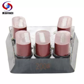 RIJILEI 10 шт./компл. франкфуртский алмаз алмазный шлифовальный диск для Мрамор полировки алмазный абразивный круг алмазный диск для полировки полов YG18