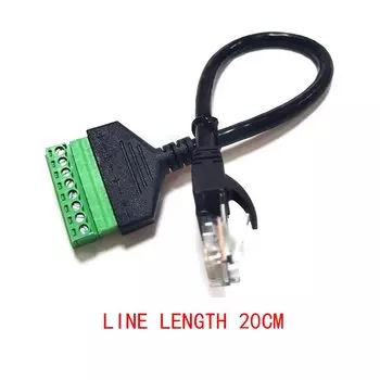 RJ45 к винтовому терминалу адаптер JCD