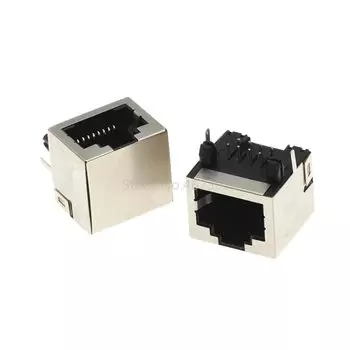 RJ45 металлический разъем PCB PQZULK