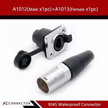 RJ45 водонепроницаемые разъемы R A1010+A1011+A1012+A1013