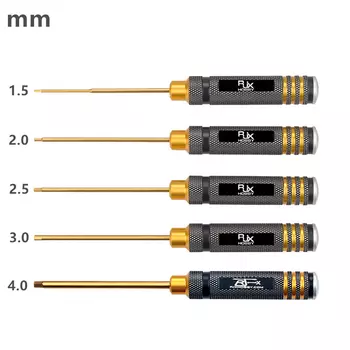 RJX Шестигранные отвертки 1,5/2,0/2,5/3,0/4,0 мм