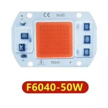 РnnTuu Фитолампа COB Smart IC Chip для роста растений 20/30/50 Вт