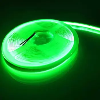 RnnTuu Светодиодная лента COB гибкая 320 светодиодов/м теплый белый