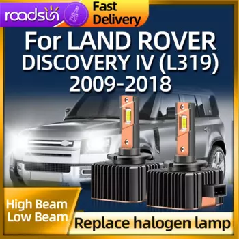 Roadsun D3S светодиодный передняя фара 2009 лм HID-лампа для LAND ROVER DISCOVERY IV (L319) 2010 2011 2012 2013 2014 2015 2016 2017 2018
